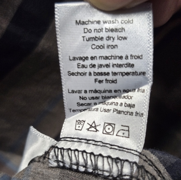 Hippy Tree Men's Short Sleeve Button Up Plaid Multicolor Shirt Sz XXL - Picture 9 of 9